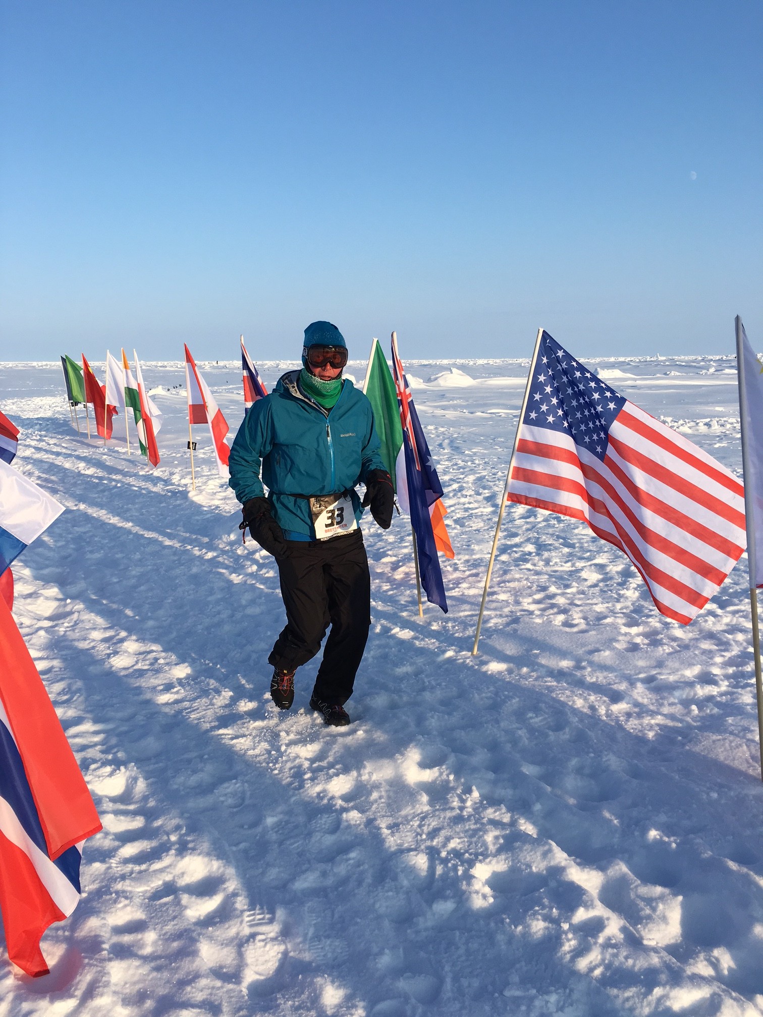 Brett Meyer Does NZ Proud Taking 4th Spot at North Pole Marathon